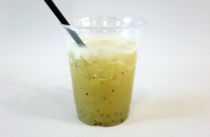 季節限定ソーダ(キウイソーダ)