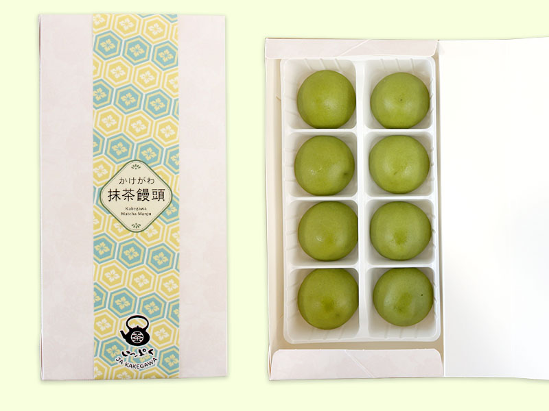 かけがわ抹茶饅頭