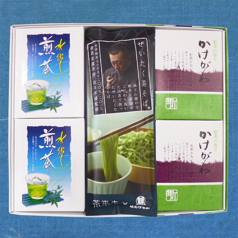 【夏の贈り物】茶そばセット（大）